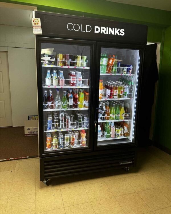 2-Door Glass Cooler