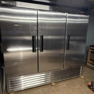 3-Door Stainless Steel Cooler